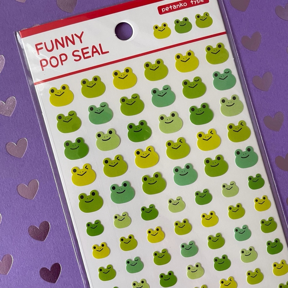 Frog Stickers - Picture 4 of 8